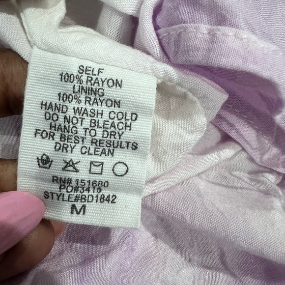 Storia Pastel Multicolored Tie-Dye Colorful Sundress Maxi Dress Size Medium - Picture 9 of 15